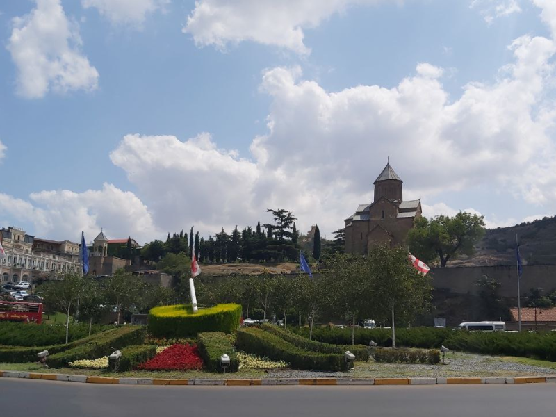 Площадь Европы в Тбилиси